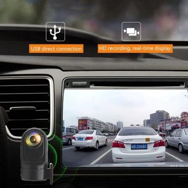 Camera hành trình xe hơi 1.080P hỗ trợ tầm nhìn ban đêm, ADAS, USB Android