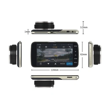 Camera Hành Trình Xe Ô Tô WDR X600 Full HD 1.080P và Camera Lùi Giá Ưu Đãi 395.000 VNĐ