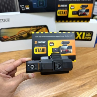Camera hành trình XETABON 4 TAXI ống kính kép góc rộng 1.080p/720p WIFI điện thoại bảo hành 12 tháng giá 700.000 VND