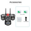 Camera HiEasy 46MP 4 mắt 4 khung hình - Wifi, Xoay 360, Chống nước, Giá 776k 4