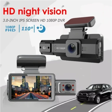 Camera hồng ngoại ban đêm M8 ống kính kép, màn hình 3.16 inch Full HD 1.296P, wifi xem trên ĐT – Giá 570.000đ