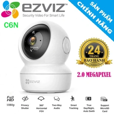 Camera IP Wifi Ezviz C6N 1.080p Chính Hãng và Thẻ nhớ 64GB Dahua - 525.000₫