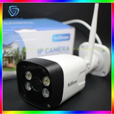 Camera IP Wifi Srihome SH035 Giám sát ngoài trời - Free ship, kèm thẻ 32GB