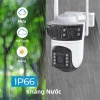 Camera KD153 Wifi 3 Mắt Quan Sát Xoay 360 Chế Độ Ban Đêm Âm Thanh 2 Chiều Đèn Flash Gọi Thoại Thực Tế Giá 820.000 3