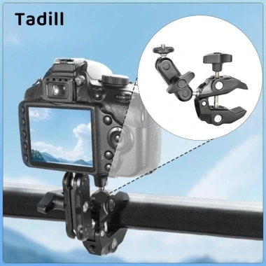 Camera Kẹp Gắn Màn Hình Đèn Flash LED Hành Động - Chắc Chắn, Dễ Lắp, Giá 271.700₫