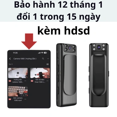 Camera không dây M15 - Quay đêm hồng ngoại, hút từ mạnh, góc rộng, chỉ 169k