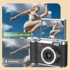 Camera kỹ thuật số RENEAR 48MP 4K CCD Zoom 8X, màn hình lật 180°, siêu gọn cho học sinh - Giá chỉ 460.900₫ 2