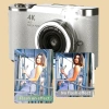 Camera kỹ thuật số RENEAR 48MP 4K CCD Zoom 8X, màn hình lật 180°, siêu gọn cho học sinh - Giá chỉ 460.900₫ 6