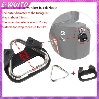 Camera Lug Tam Giác - Vòng Dây Đeo SLR, Khóa Kết Nối, Chia Vòng Móc - 35.274₫ 7 Camera Lug Tam Giác - Vòng Dây Đeo SLR, Khóa Kết Nối, Chia Vòng Móc - 35.274₫ 7