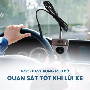 Camera Lùi AHD 1.080 Siêu Nét, Góc Nhìn Rộng, Đánh Lái Vô Lăng - Giá 400k Giảm 20%