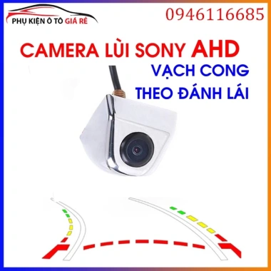 Camera lùi AHD SONY vạch cong đánh lái theo xe - Giá chỉ 295.000 VNĐ, giảm 20%