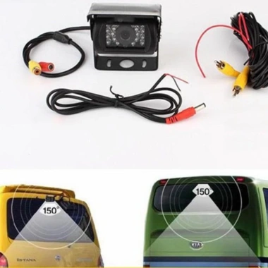Camera lùi hồng ngoại 24V dây 12m cho xe tải, công trình, khách, buýt - 296.800₫ 6