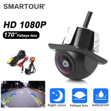 Camera lùi ô tô 170 độ HD tầm nhìn ban đêm tự động Fisheye đa năng, quan sát phía sau, giá ưu đãi 127.600₫