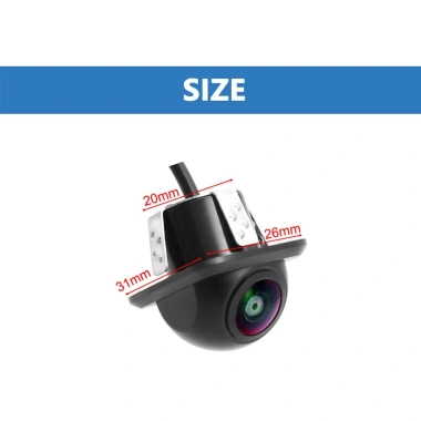 Camera lùi ô tô 170 độ HD tầm nhìn ban đêm tự động Fisheye đa năng, quan sát phía sau, giá ưu đãi 127.600₫