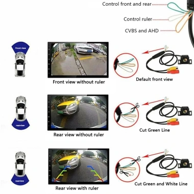 Camera lùi TAYO AHD/CBVS cho Android, mắt kính lồi tăng góc chiếu, chống nước IP69, giá 95.000₫ 4