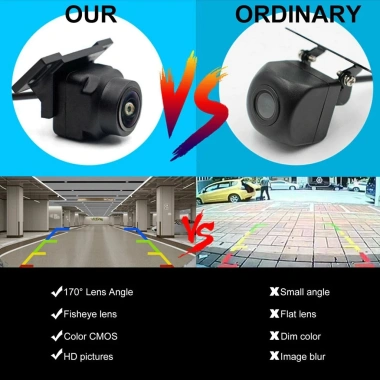 Camera lùi TAYO AHD/CBVS cho Android, mắt kính lồi tăng góc chiếu, chống nước IP69, giá 95.000₫ 7