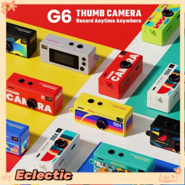 Camera Mini G6 Eclectic 1.080P HD Bỏ Túi - Nhẹ Cho Học Sinh và Dã Ngoại, Giá 307.100đ