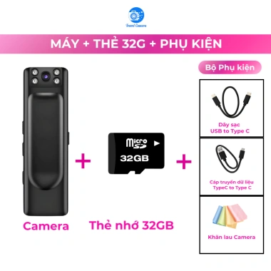 Camera Mini Không Dây M6 1.080p Full HD - Quay Phim Mọi Nơi, Ghi Âm Chống Ồn, Giá 370.700₫ 10