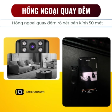 Camera Mini M11 Không Dây 1.080P Full HD 30FPS Kẹp Áo Siêu Nhỏ Giá Ưu Đãi 380.700 VND
