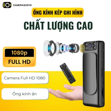 Camera Mini M11 Không Dây 1.080P Full HD 30FPS Kẹp Áo Siêu Nhỏ Giá Ưu Đãi 380.700 VND