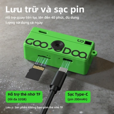Camera Móc Khóa Ngón Tay Goojodoq Mini 720P CCD Retro - Quà Tặng Học Sinh Độc Đáo Giá 329.000₫ 6 Camera Móc Khóa Ngón Tay Goojodoq Mini 720P CCD Retro - Quà Tặng Học Sinh Độc Đáo Giá 329.000₫ 6