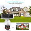 Camera năng lượng mặt trời 4G SIM WiFi PTZ – Giám sát an ninh ngoài trời 5