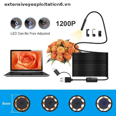 Camera nội soi 3 trong 1 USB Type-C 5.5-7-8mm HD IP68 Giá 115.700đ 5