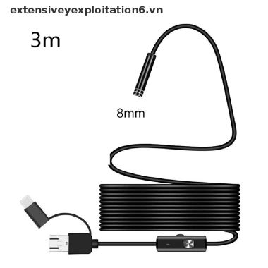 Camera nội soi 3 trong 1 USB Type-C 5.5-7-8mm HD IP68 Giá 115.700đ 12
