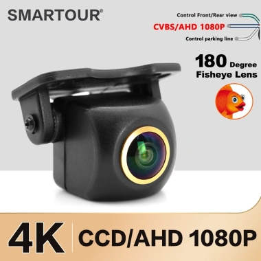 Camera quan sát phía sau 180° AHD CCD HD – Hỗ trợ đỗ xe tự động, tầm nhìn ban đêm, đa năng – 477.400₫