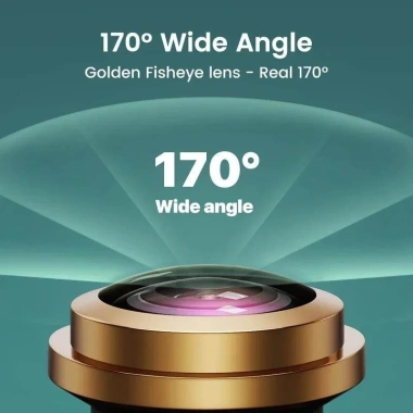 Camera quan sát phía sau ô tô AHD 1.080P Full HD 170° Fisheye, ban đêm, góc rộng 2