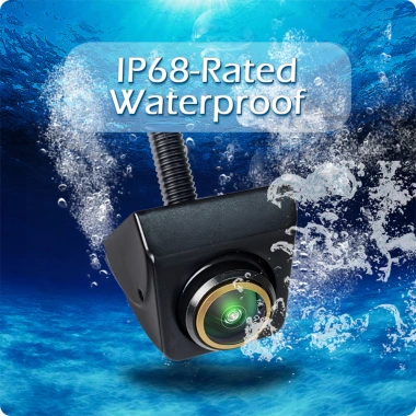 Camera quan sát phía sau ô tô AHD 1.080P Full HD 170° Fisheye, ban đêm, góc rộng 3