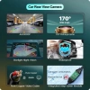 Camera quan sát phía sau ô tô AHD 1.080P Full HD 170° Fisheye, ban đêm, góc rộng 5