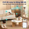 Camera Robot Baby WiFi iCam Mini 1.080P - Đàm thoại 2 chiều, xoay 360°, theo dõi bé 8