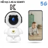 Camera Robot Wifi Phi Hành Gia 5G giám sát 360°, video trực tiếp, siêu nét, âm thanh 2 chiều, giá 640.200 VND 5