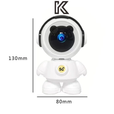 Camera Robot Wifi Phi Hành Gia 5G giám sát 360°, video trực tiếp, siêu nét, âm thanh 2 chiều, giá 640.200 VND 6