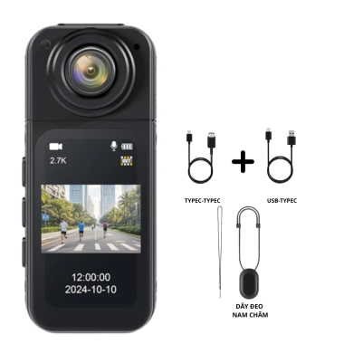 Camera siêu bé S70 2K góc nhìn người thứ nhất - Pin dài - Giá ưu đãi 790.000đ