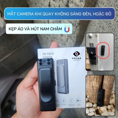 Camera siêu nhỏ M10 10h quay Full HD, không dây, hồng ngoại, góc rộng - 246.500₫