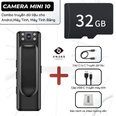Camera siêu nhỏ M10 10h quay Full HD, không dây, hồng ngoại, góc rộng - 246.500₫ 10 Camera siêu nhỏ M10 10h quay Full HD, không dây, hồng ngoại, góc rộng - 246.500₫ 10