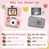 Camera trẻ em 1.080P + TF 32GB, HD, 5 trò chơi, zoom 8x, 46 khung ảnh & lọc - 370,140₫ 4