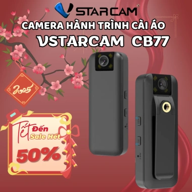 Camera VSTARCAM CB77 4G HD - Phát hiện chuyển động, nhìn đêm hồng ngoại, giá 913.000₫