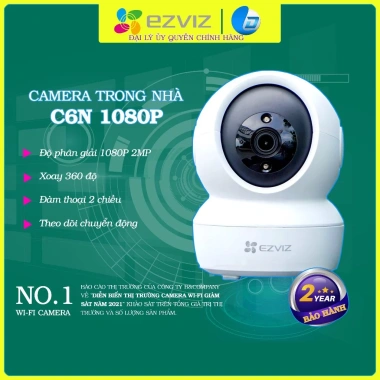 Camera wifi Ezviz C6N H6c PRO 2MP‑8MP 2K‑4K, đàm thoại 2 chiều, xoay 360 độ, chính hãng, 434.000 VND