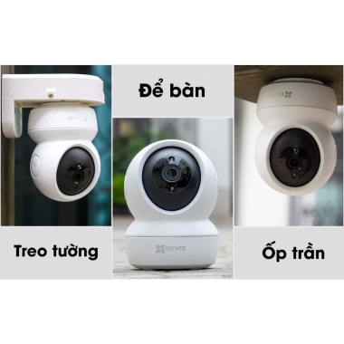 Camera wifi Ezviz C6N H6c PRO 2MP‑8MP 2K‑4K, đàm thoại 2 chiều, xoay 360 độ, chính hãng, 434.000 VND