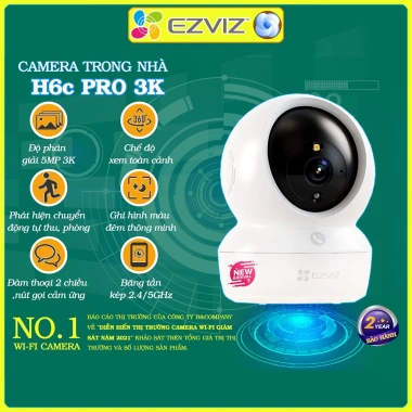 Camera wifi Ezviz C6N H6c PRO 2MP‑8MP 2K‑4K, đàm thoại 2 chiều, xoay 360 độ, chính hãng, 434.000 VND 10 Camera wifi Ezviz C6N H6c PRO 2MP‑8MP 2K‑4K, đàm thoại 2 chiều, xoay 360 độ, chính hãng, 434.000 VND 10