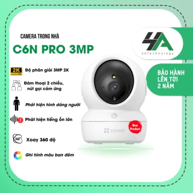 Camera wifi Ezviz trong nhà C6N H6C PRO xoay 360, đàm thoại, Siêu nét 3-8MP - 457.250 VND