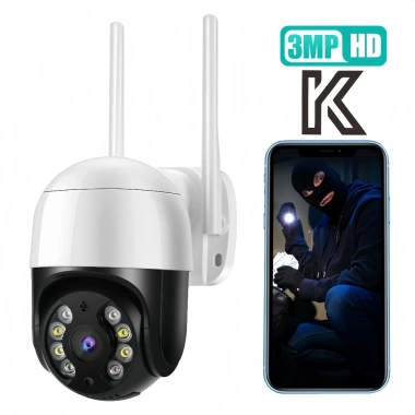 Camera Wifi K29 Theo Dõi Giám Sát Ban Đêm, Âm Thanh 2 Chiều, Đèn Flash, Gọi Thực Tế - 570k 2