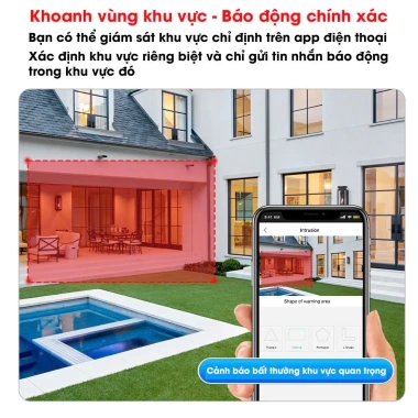 Camera Wifi KD145 Quan Sát 360, Ban Đêm, Âm Thanh 2 Chiều, Đèn Flash, Gọi Thoại Thực Tế - Giá 920.000đ