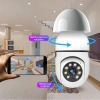 Camera Wifi ngoài trời 1.080P 8 LED Đuôi bóng đèn xoay 360 3.0Mps - 241.700 VND 8