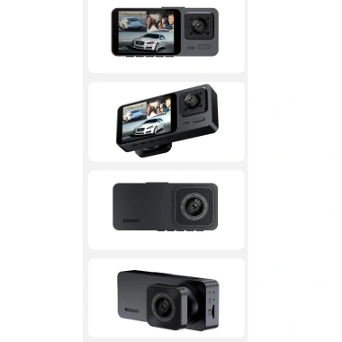 Camera WiFi xe hơi 1.080P 3 mắt S10, nhìn hồng ngoại, bảo hành 12 tháng - 449k