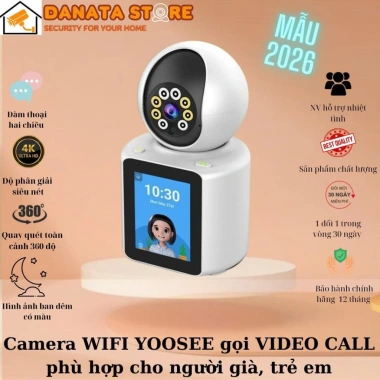 Camera WIFI YOOSEE 2.8 inch Gọi Video 2 chiều, Phát hiện chuyển động, Giá 395.000₫