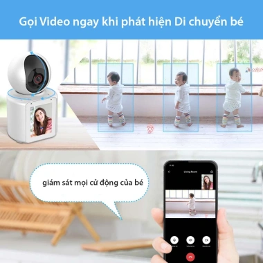 Camera WIFI YOOSEE 2.8 inch Gọi Video 2 chiều, Phát hiện chuyển động, Giá 395.000₫